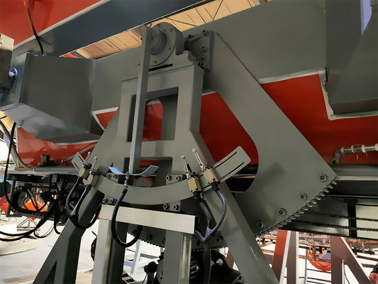 কেনা PLC Controlled Hot Air Circulation Rock N Roll Rotational Moulding Machine অনলাইনে উৎপাদন