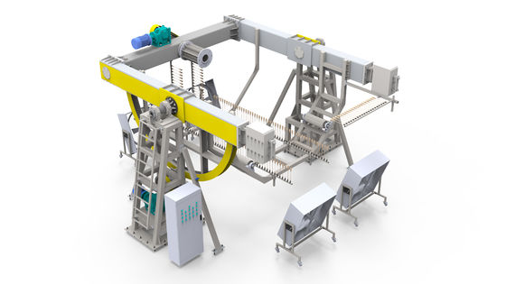 কেনা OEM Rotomoulding Water Tank Making Machine Adjustable Rotation Speed অনলাইনে উৎপাদন