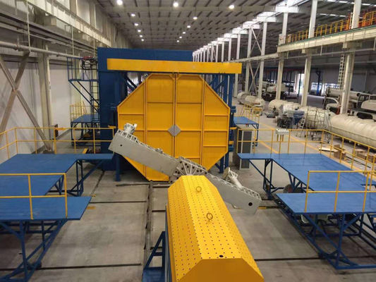 কেনা High Production Speed 1-8rpm Rotational Molding Equipment 2 Carriage অনলাইনে উৎপাদন