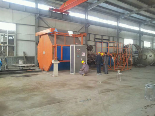 কেনা Rotary Type Shuttle Rotomolding Machine Fully Automatic 220v A special roll-molding machine for water tanks অনলাইনে উৎপাদন