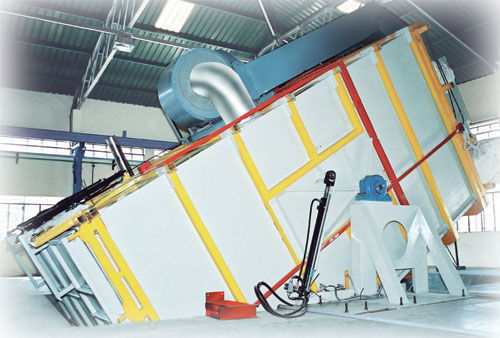 কেনা 50Hz Power Source Roto Molding Machines 500-1000 Liters অনলাইনে উৎপাদন