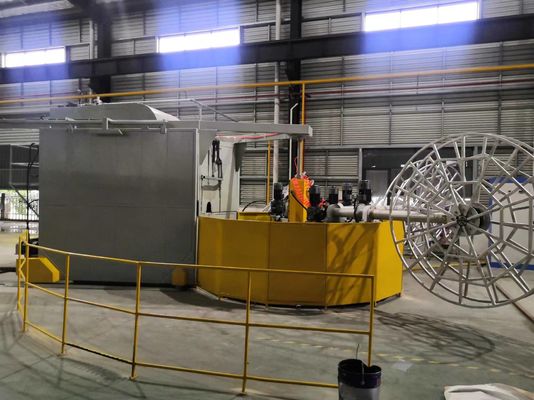 কেনা Tower Rotary Shuttle Rotomolding Machine Efficient Flexible অনলাইনে উৎপাদন