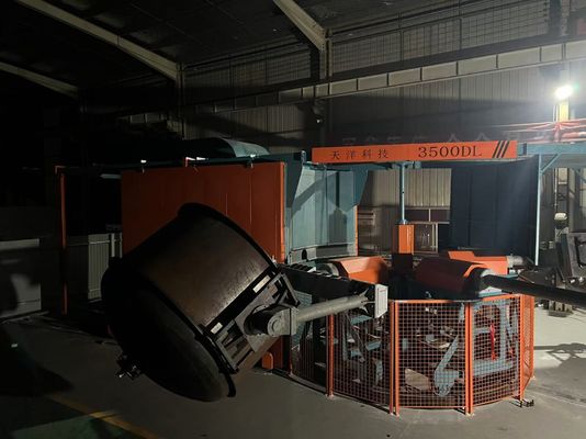 কেনা Large Water Tank Production Automatic 3-Arm Tower Roto Molding Machines অনলাইনে উৎপাদন