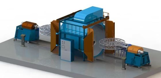 কেনা Plastic Product Making Shuttle Rotomolding Machine High Efficiency অনলাইনে উৎপাদন