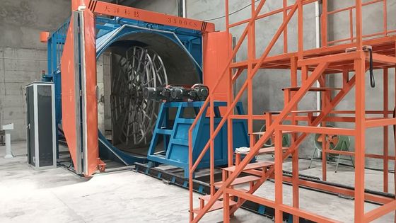 কেনা The Dual-Arm Shuttle Rotomolding Machine A Flexible Solution for Large Plastic Products with Customizable Molding Capacity অনলাইনে উৎপাদন